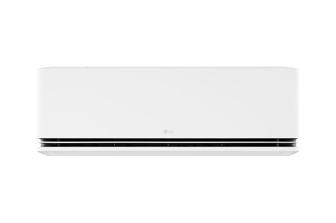 LG 2,5 kW DUALCOOL AI Air Deluxe Single Split klima-uređaj s jednom unutarnjom jedinicom, Prednji prikaz 9000 BTU DUALCOOL AI Air Single Split klima-uređaj s jednom unutarnjom i vanjskom jedinicom {Sales Model Code}, H09S1DA