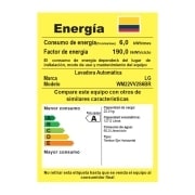 LG Lavadora Carga Frontal - 22kg/48lbs - AIDD - Gris - WM22VV2S6BR, WM22VV2S6BR
